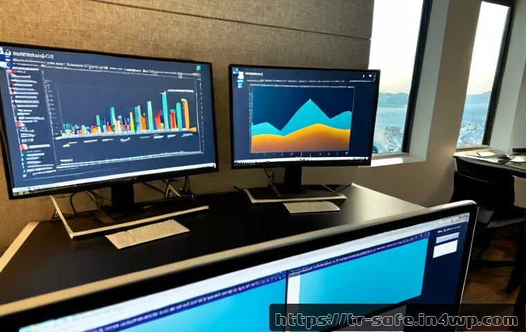 Home 17 소프트웨어 공급망 보안의 지속 가능성 평가 - Photorealistic modern Istanbul technology office, Turkish cybersecurity analyst reviewing a software...